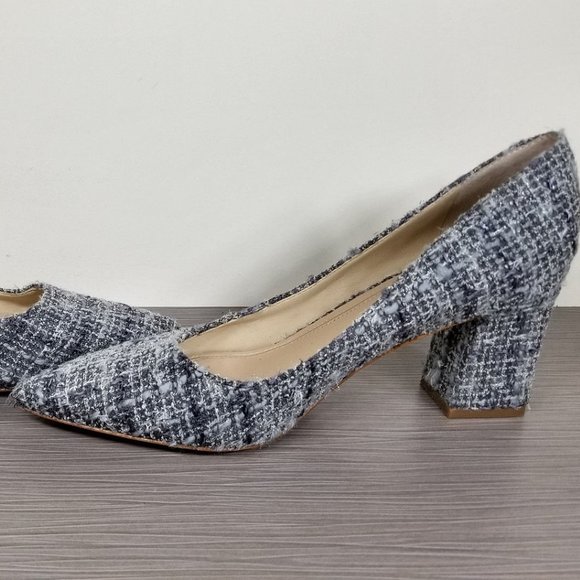 Marc Fisher Ltd Zala Pump, Black/Blue Fabric, Womens Size 9.5 M - Picture 6 of 10